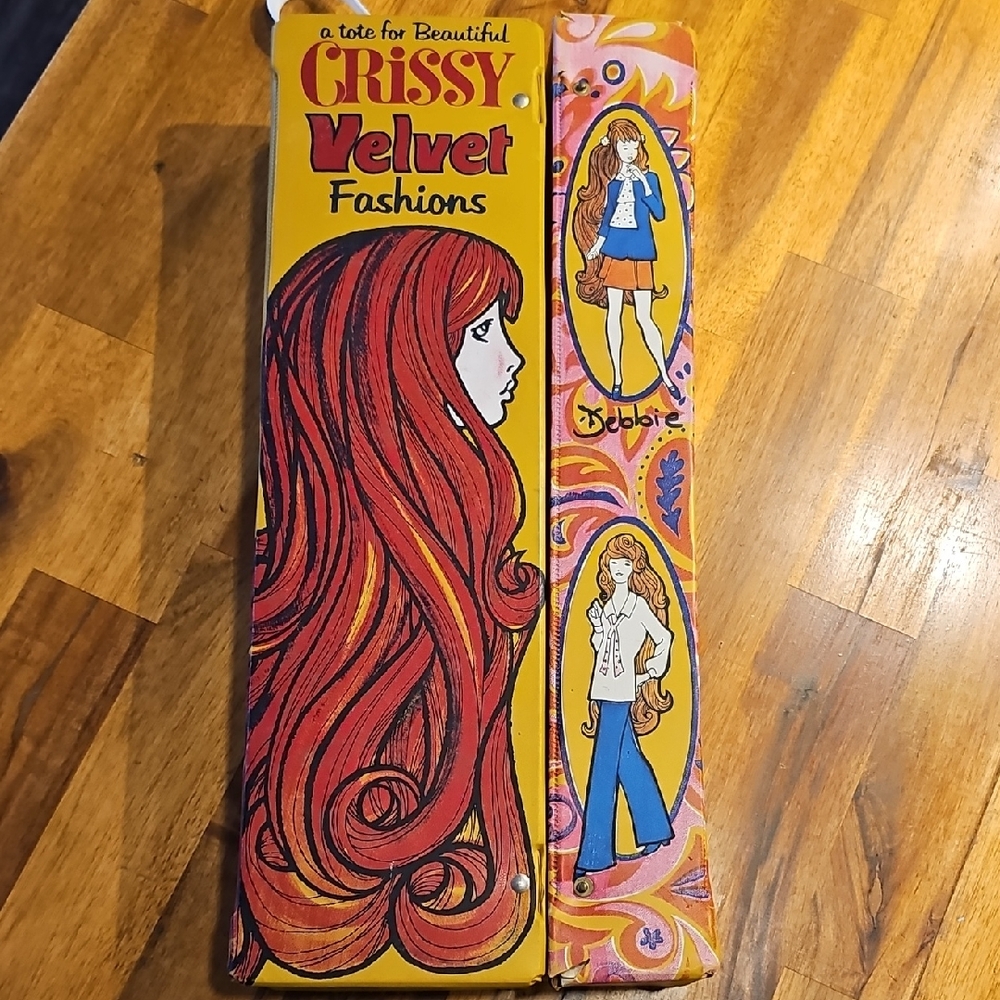 1960s, Chrissy, hair growing doll. Both In Great Shape. Hair Dial Works
